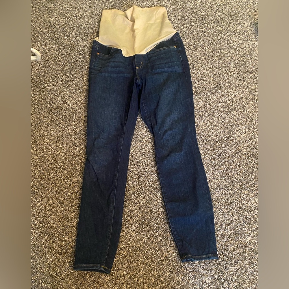 Loft maternity skinny jeans